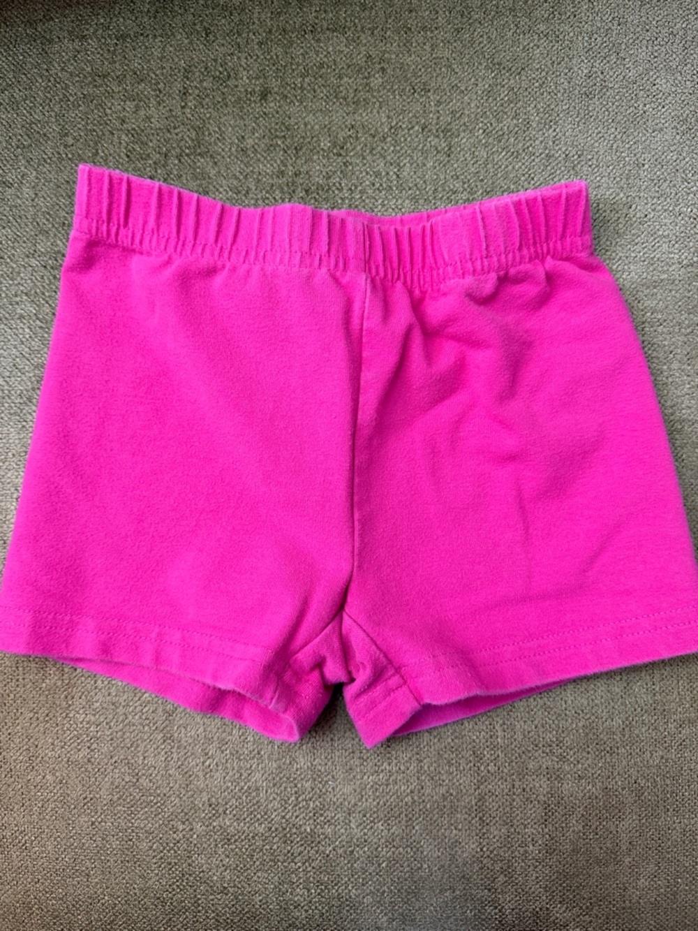 Hanna Andersson Hot Pink Girls' Elastic Waist Shorts